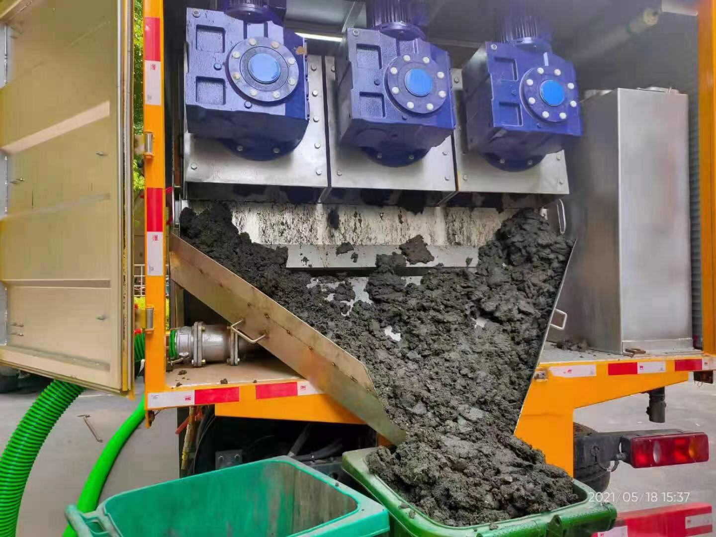 哈巴河化粪池清掏城市维护站-泥浆净化干湿分离处理